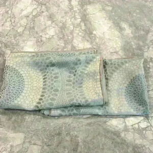 Set Of 2 Madison Park Baxter pillow shams 30” X 24” Decorative Geometric Sage